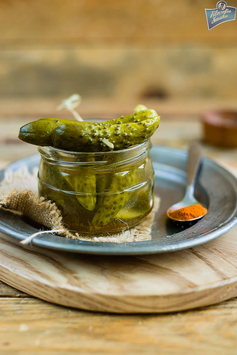 Ogórki z chilli do słoików