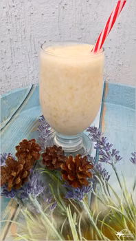 Zdrowy shake bananowy (z olejem kokosowym)
