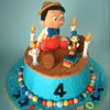 Tort z Pinokiem