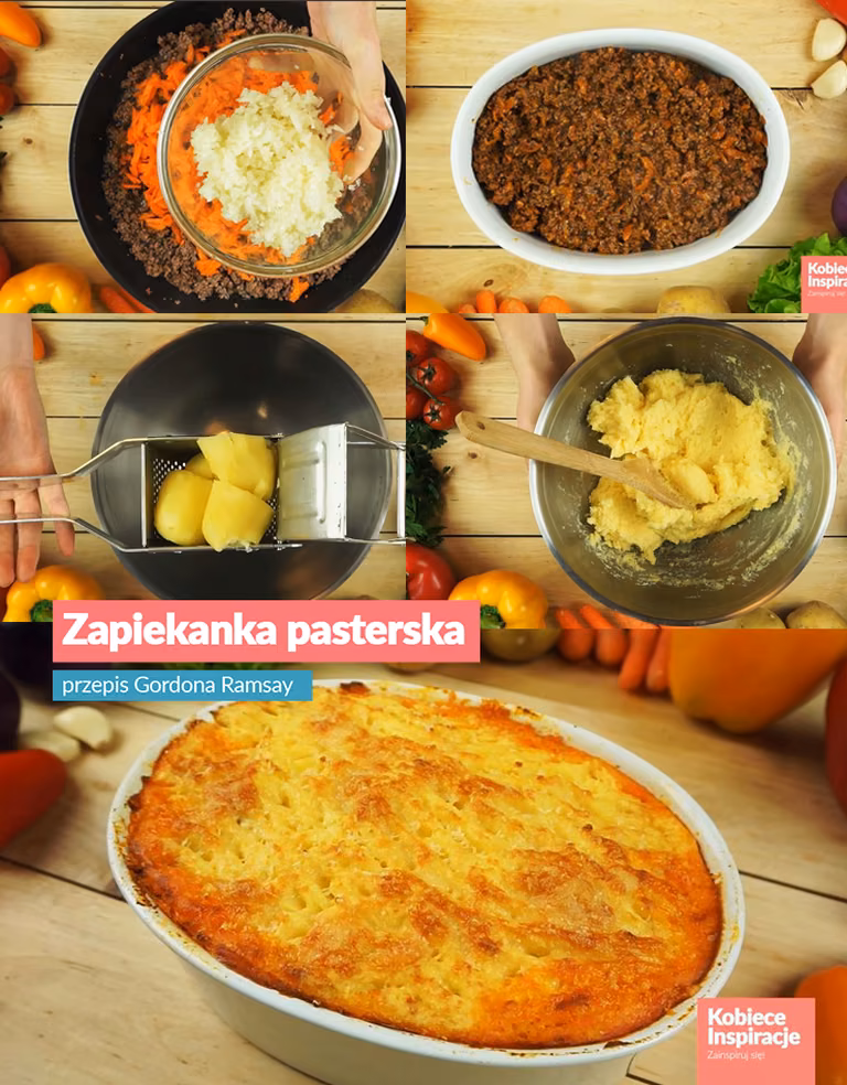 Zapiekanka pasterska - przepis Gordona Ramsaya