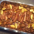 Żeberka pieczone z ziemniakami