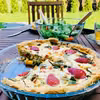 Wytrawne quiche z truskawkami
