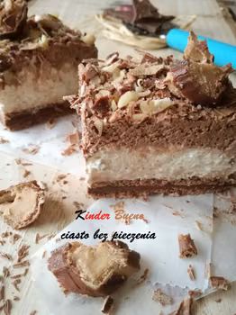 Ciasto Kinder Bueno- bez pieczenia