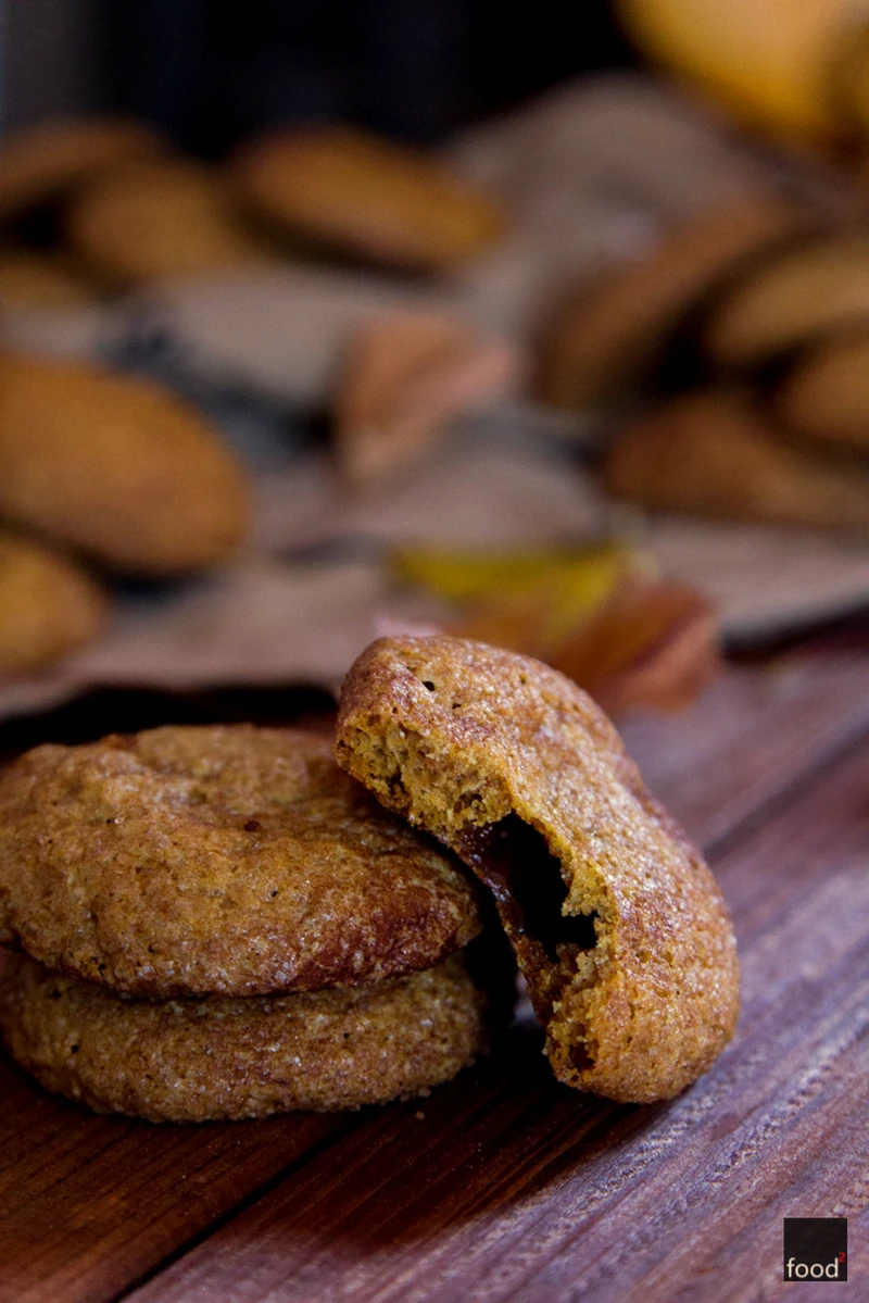 Ciastka dyniowe z toffee