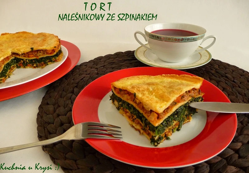 Tort naleśnikowy ze szinakiem