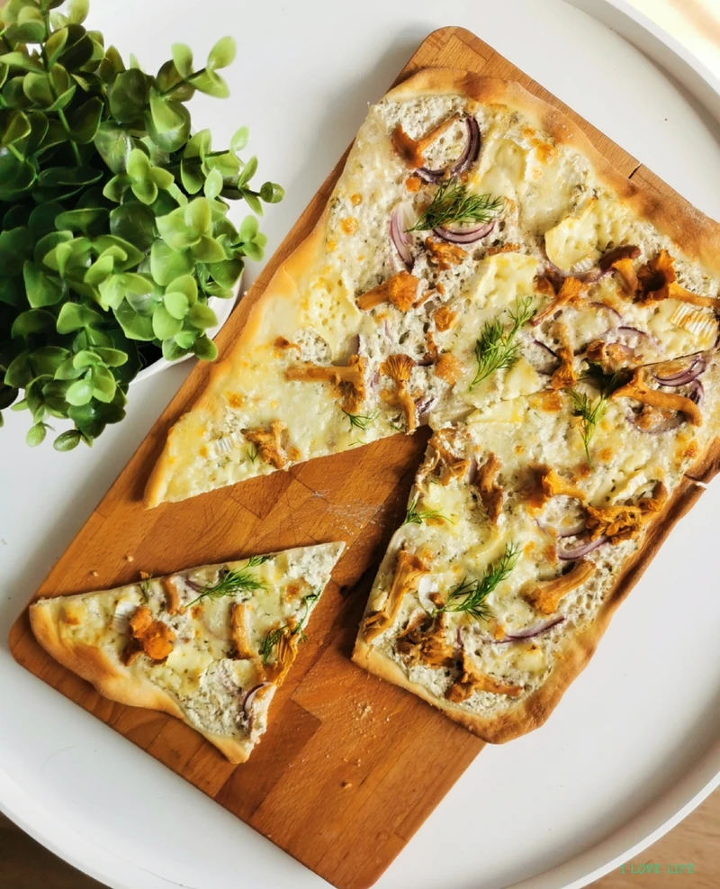 Pizza z kurkami - I LOVE LIFE