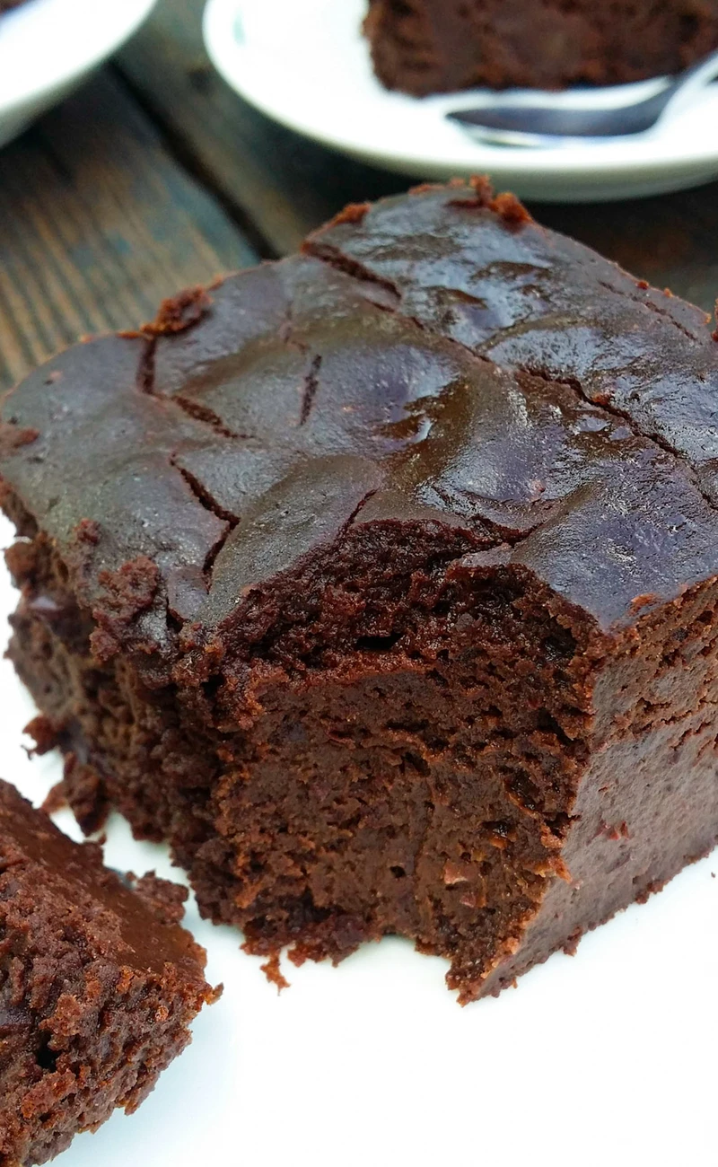 Brownie z czerwonej fasoli+