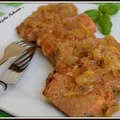 Schab w cebuli