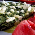 Fit śniadanie: szpinakowy omlet z fetą