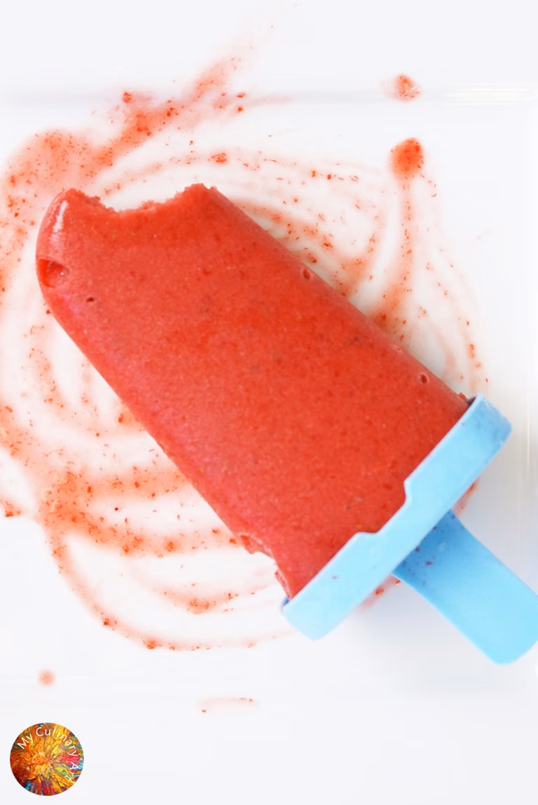 Truskawkowe lody w 5 minut! (vege, gluten-free)