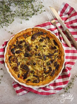 Tarta z grzybami