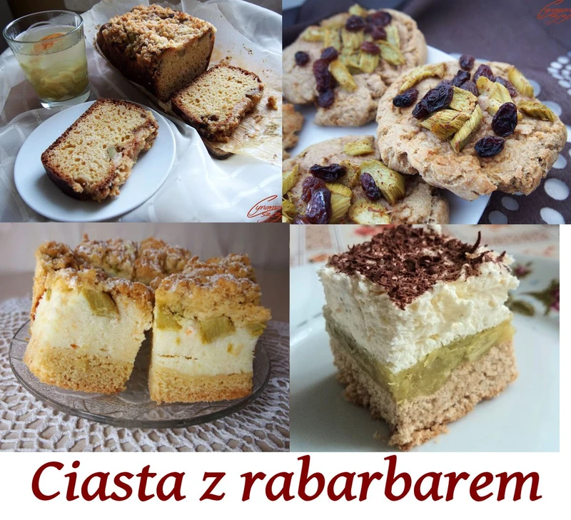 Słodkości z rabarbarem