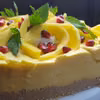Sernik na zimno o smaku mango