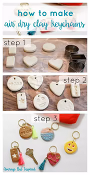 DIY- breloczki do kluczy