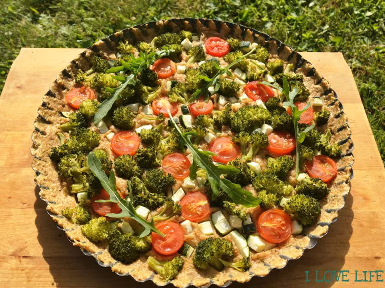 Lekka tarta warzywna