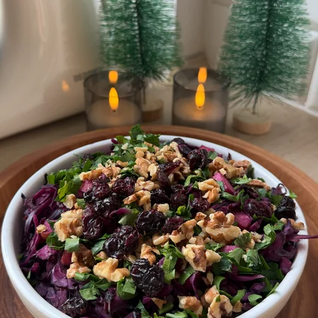 Świąteczna czerwona kapusta pieczona w airfryerze