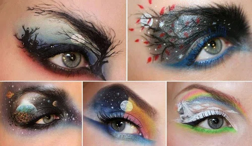 Piękne oczy - wersja na Halloween