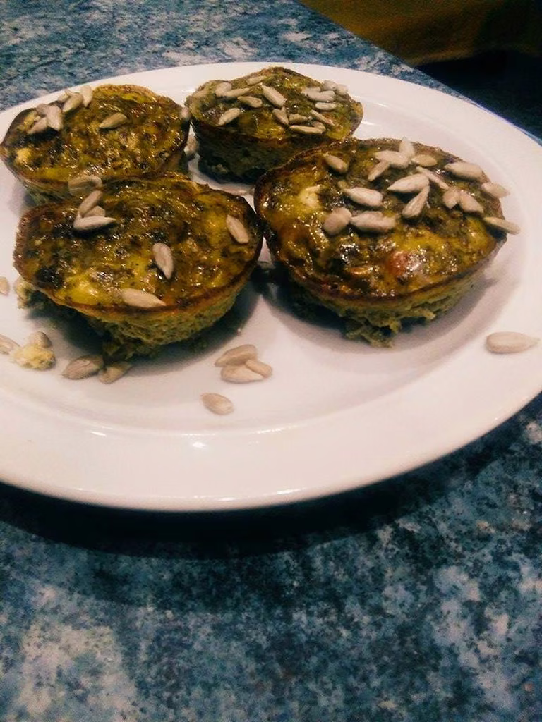 Babeczki pieczarkowe
