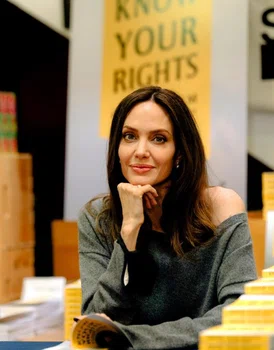 Niespodziewana wizyta Angeliny Jolie we Lwowie