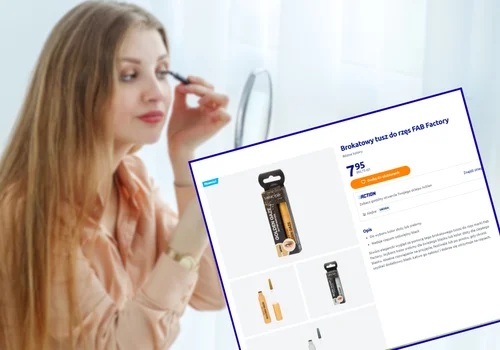 Ten tusz z Action za 8 zł zrobi efekt wow na Andrzejki i nie tylko! Nie skleja, szybko zastyga, a brokatowe drobinki zachwycają