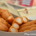 ,,Paluszki surimi o smaku krabów w cieście piwnym”