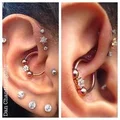 Kolczyki w uchu