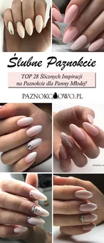 Ślubne Paznokcie – TOP 28 Ślicznych Inspiracji na Paznokcie dla Panny Młodej!