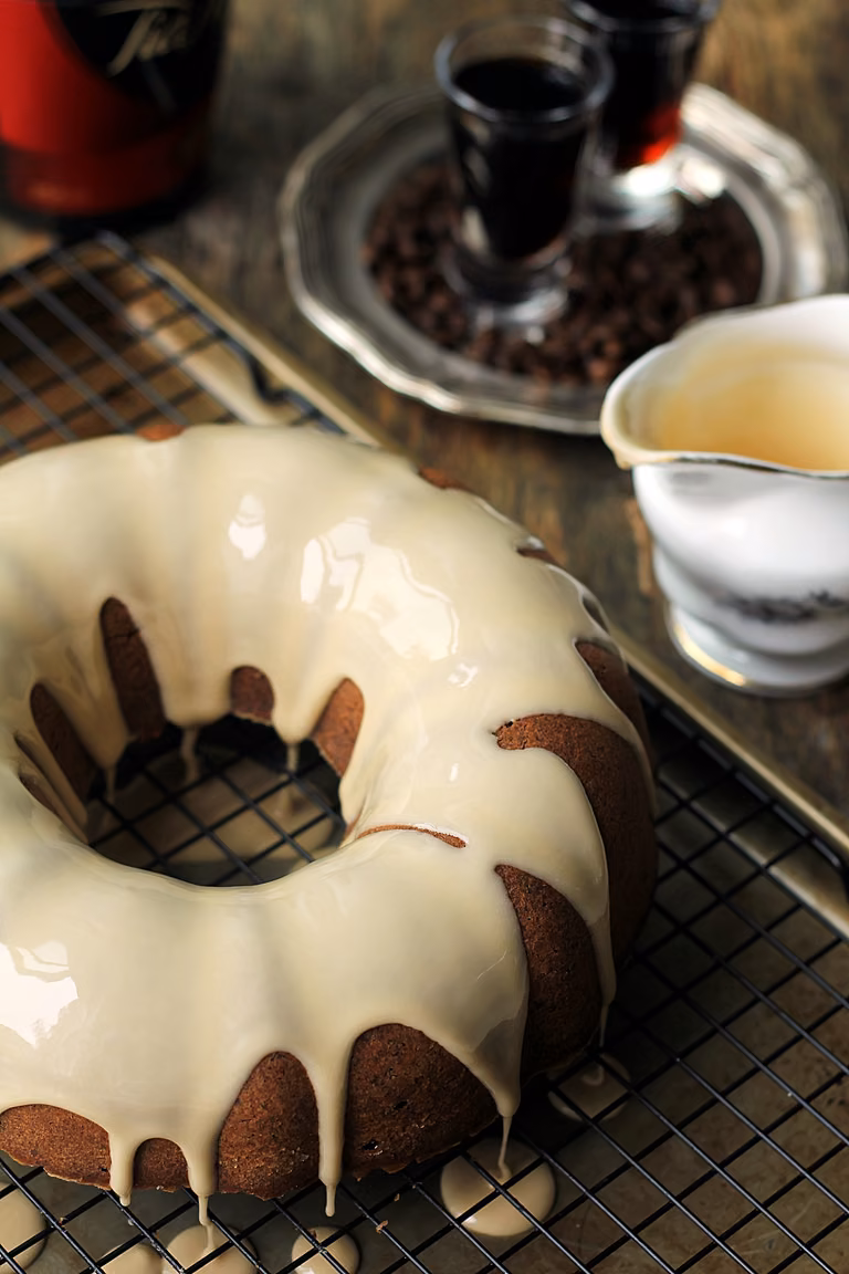 Aromatyczna babka kawowa z wódką