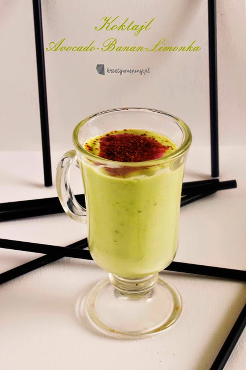Koktajl Avocado-Banan-Limonka