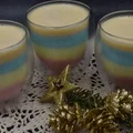 Tęczowe mini serniczki