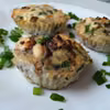 Muffiny jajeczne z kurczakiem i pieczarkami- szybkie śniadanie