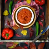 Ajvar (ajwar), bałkańska pasta warzywna