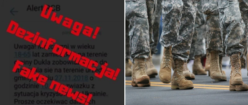 Dostałeś taki SMS? Oszuści podszywają się pod Alert RCB wykorzystując sytuację na Ukrainie