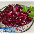 Buraczki z cebulką do obiadu