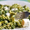 makaron ze szpinakiem i serem gorgonzola