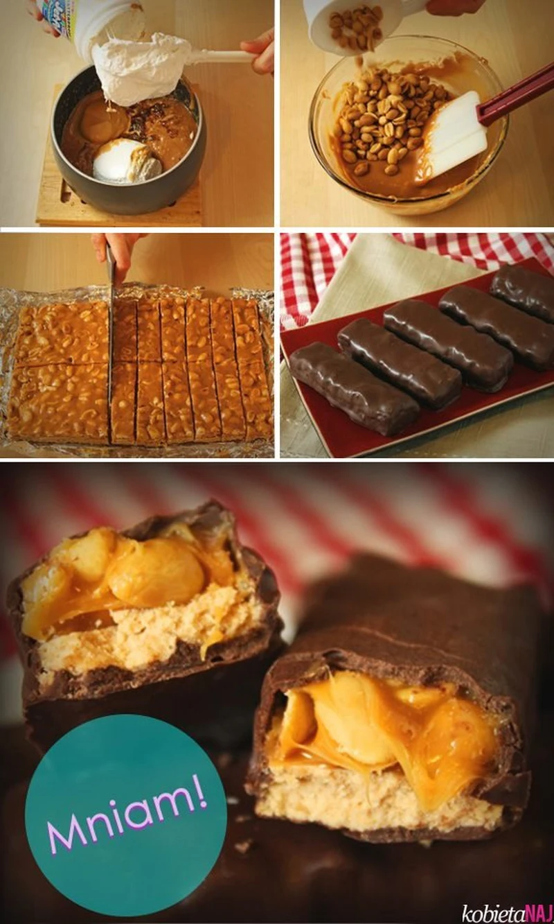 Przepis na DOMOWEGO SNICKERSA! :)