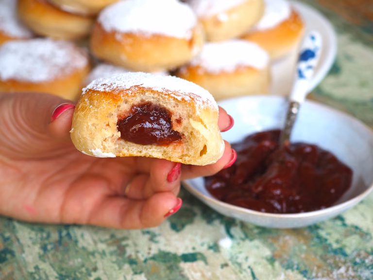 Pączki pieczone. Przepis krok po kroku.