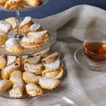 Pierożki serowe z jabłkami