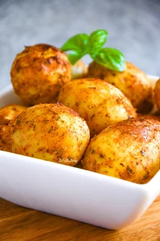 Jogurtowe ziemniaki pieczone w rękawie FIT