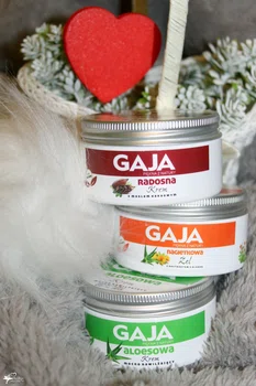 Kremy i żele GAJA Piękna z natury – GAJA radosna, aloesowa i nagietkowa