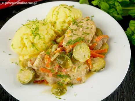 Schab z warzywami - pyszne danie na obiad