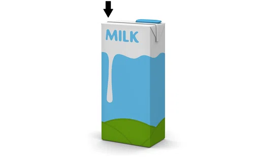 Jak sprawić, aby mleko z kartonu nie chlapało podczas nalewania?