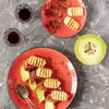 Melon z jamón serrano i grillowanym serem halloumi