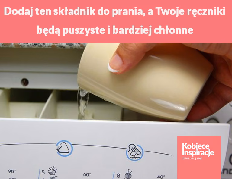 Dodaj ten składnik do prania, a Twoje ręczniki będą puszyste, pachnące i bardziej chłonne