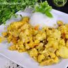 Curry z kalafiorem i kurczakiem
