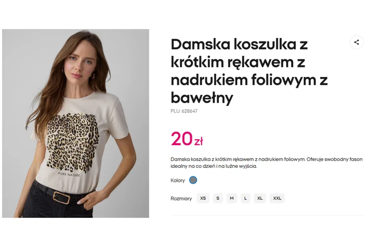 Zdjęcie Te koszulki z Pepco za 20 zł to hit kobiet! Luźny fason, 100% bawełny, a zwierzęce printy dodają charakteru #3