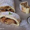 Strudel jabłkowo - orzechowy z cynamonem