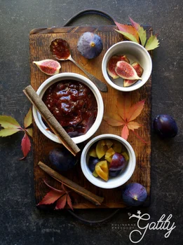 Konfitura ze śliwek i fig