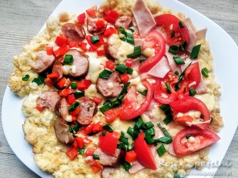 Pizza chlebowa z patelni