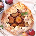 Rustykalna tarta ze śliwkami
